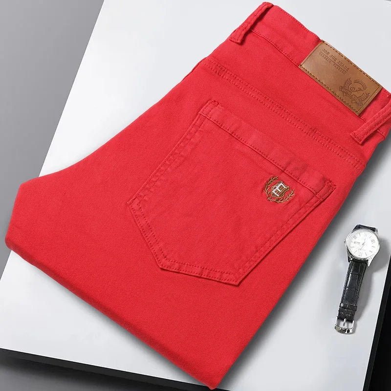 Zalecta | Pantaloni in Denim Stretch