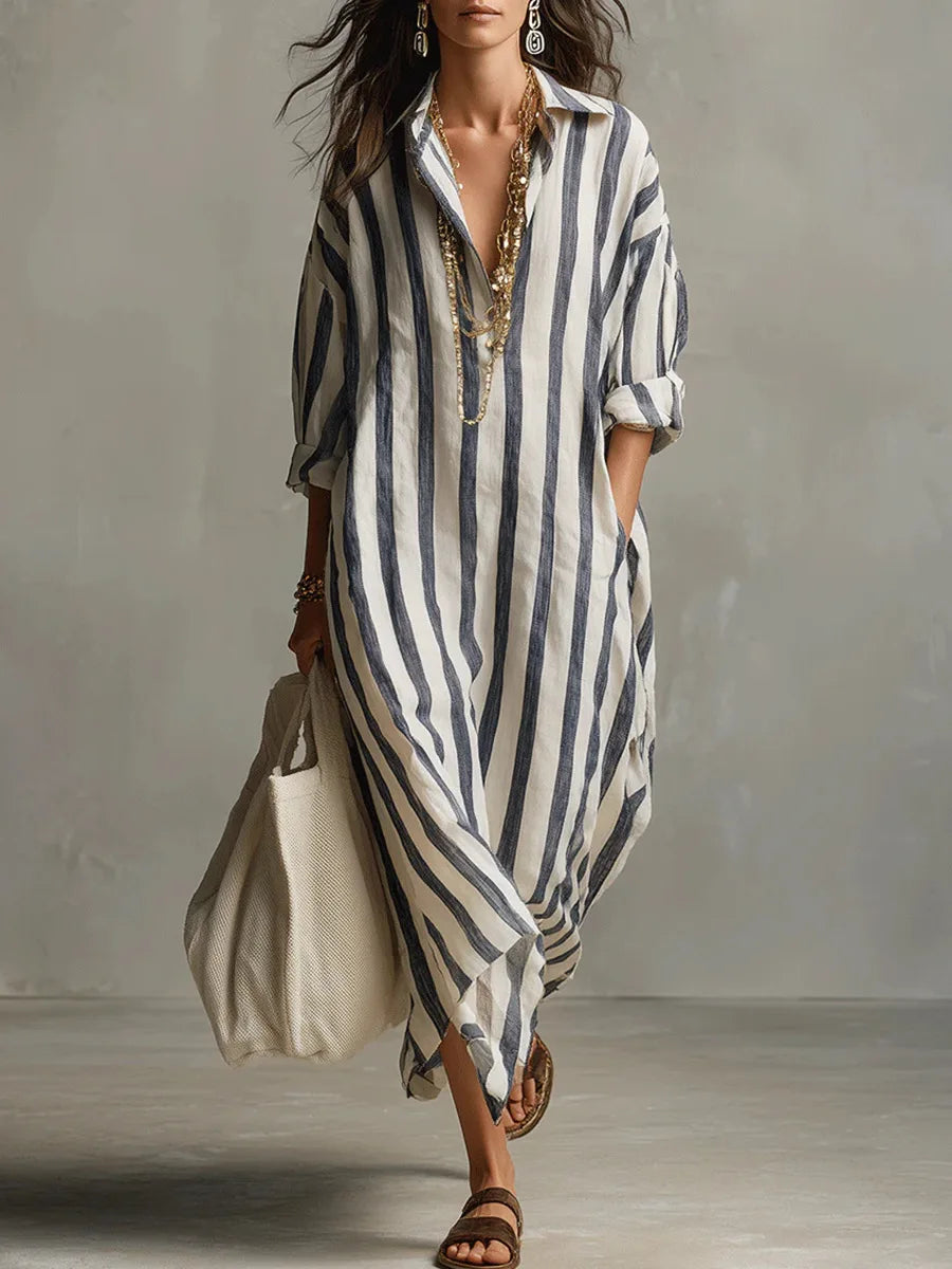 Chloé | Abito camicia lungo
