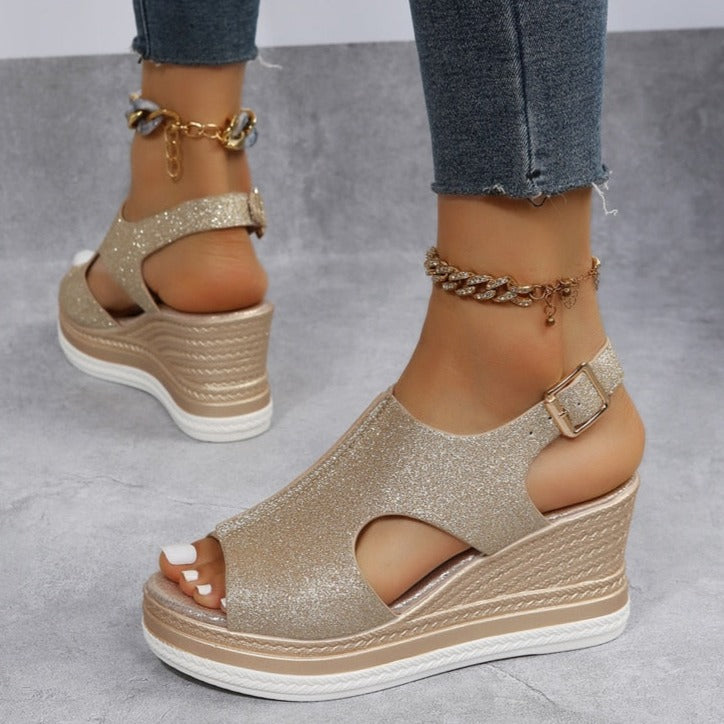 Maeve – Sandali con zeppa rilassati