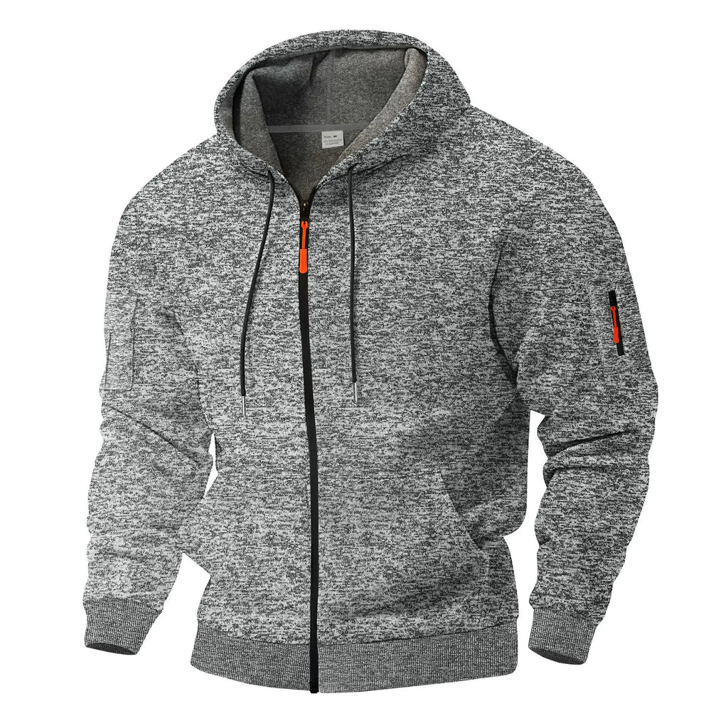 Levi | Felpa con Zip Robusta