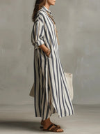 Chloé | Abito camicia lungo