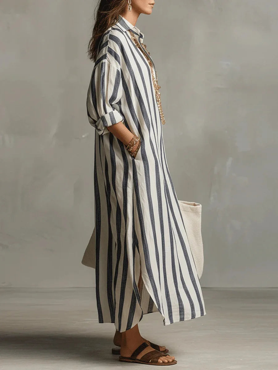 Chloé | Abito camicia lungo