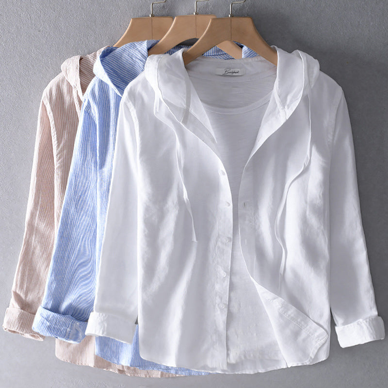Camicia di lino traspirante Logan