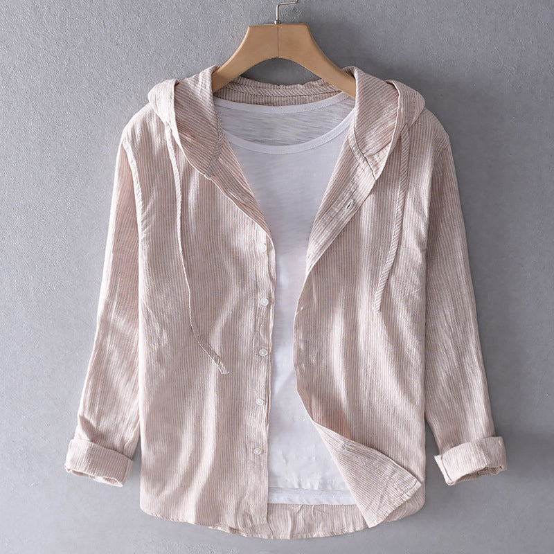Lena™ | Blusa leggera con cappuccio