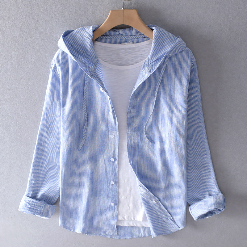 Lena™ | Blusa leggera con cappuccio