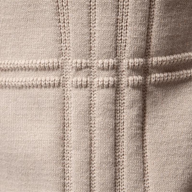 De Lorenz | Maglione Premium da Uomo con Motivo a Riquadri