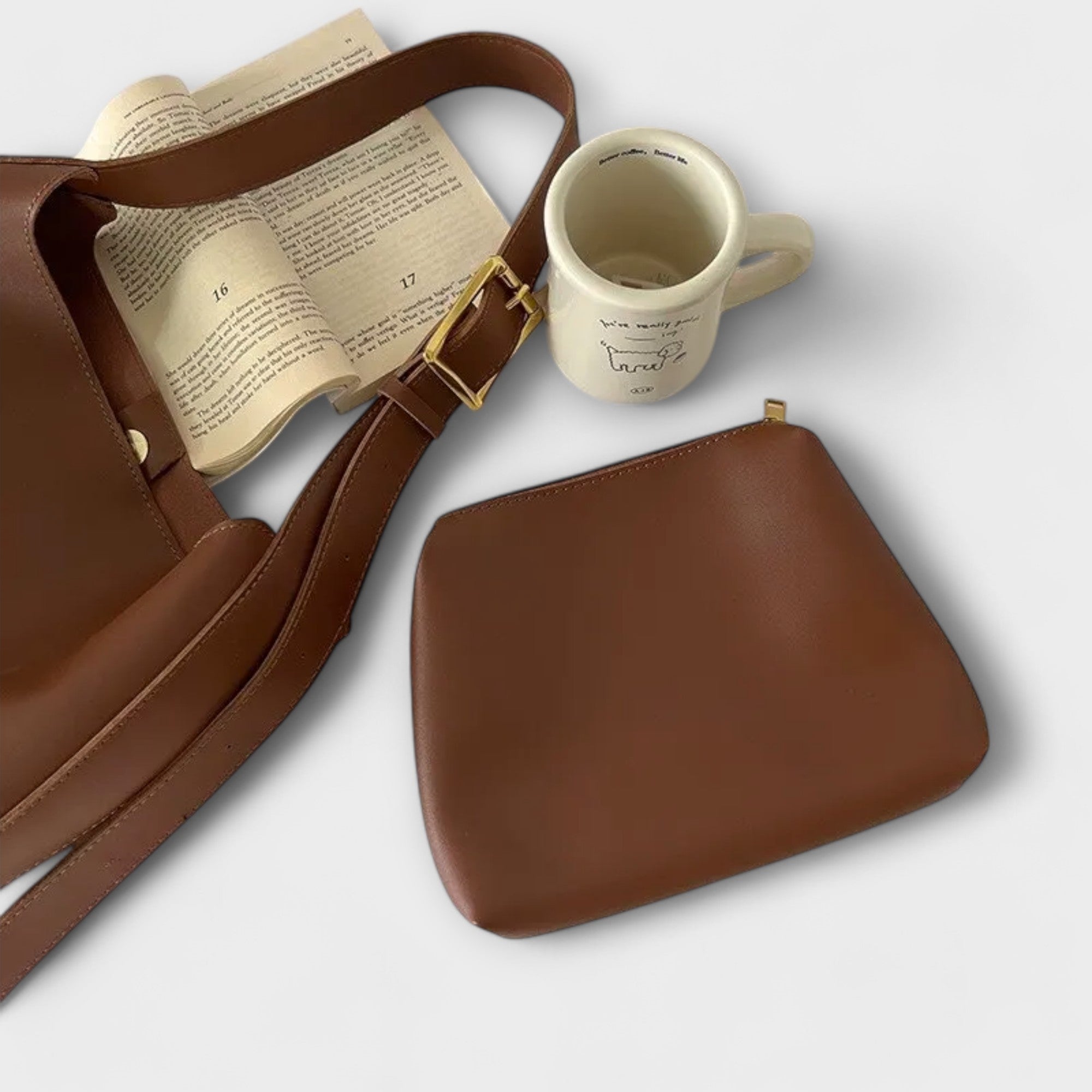 Olivia – Elegante borsa a spalla in pelle