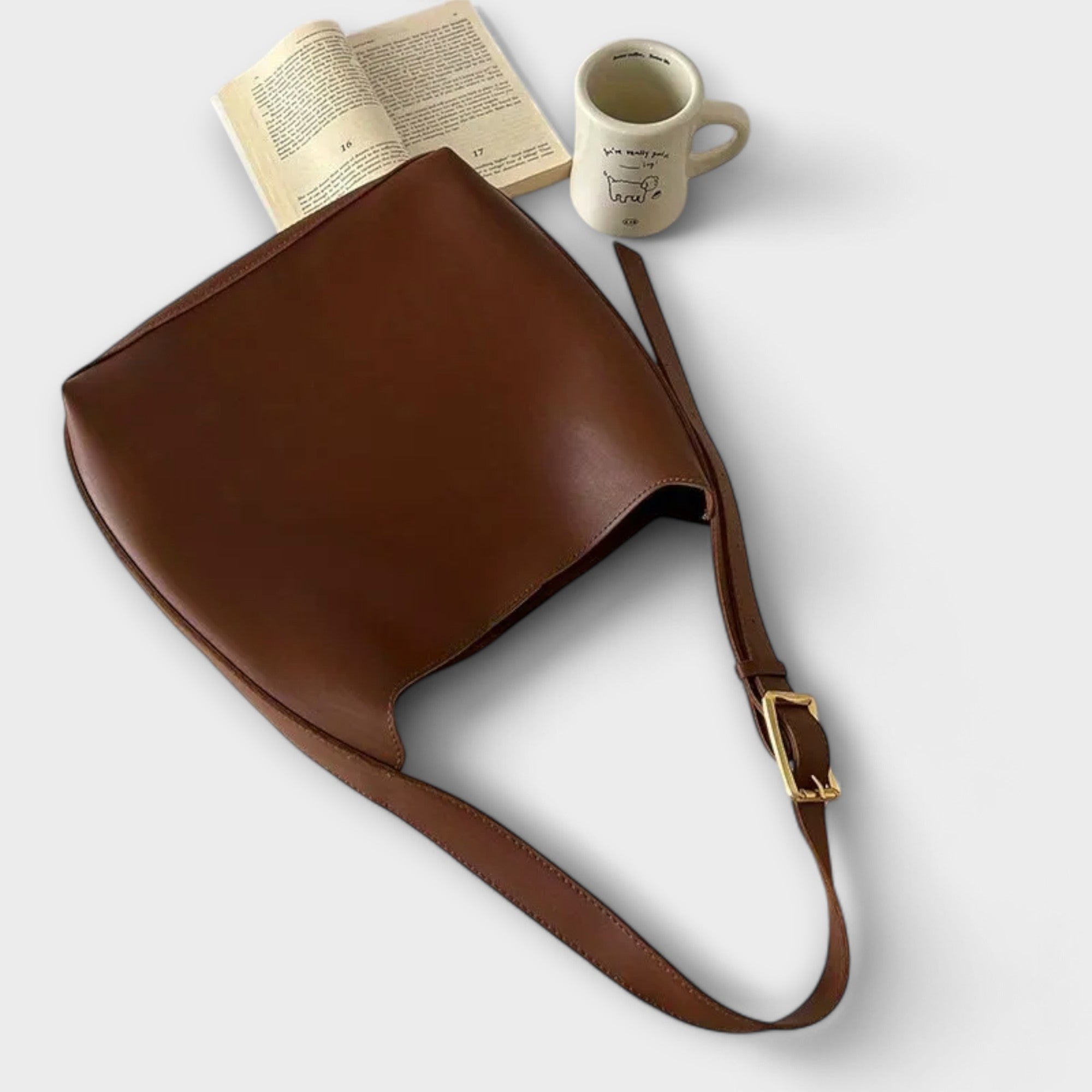 Olivia – Elegante borsa a spalla in pelle