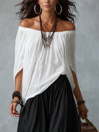Aaliyah™ | Completo fluido spalle scoperte