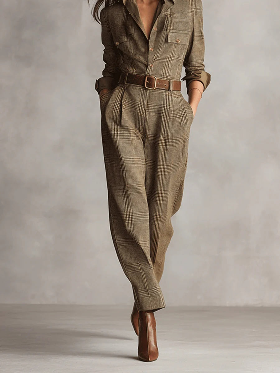 Lucinda – Elegante Tuta in Tweed