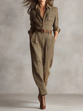 Lucinda – Elegante Tuta in Tweed