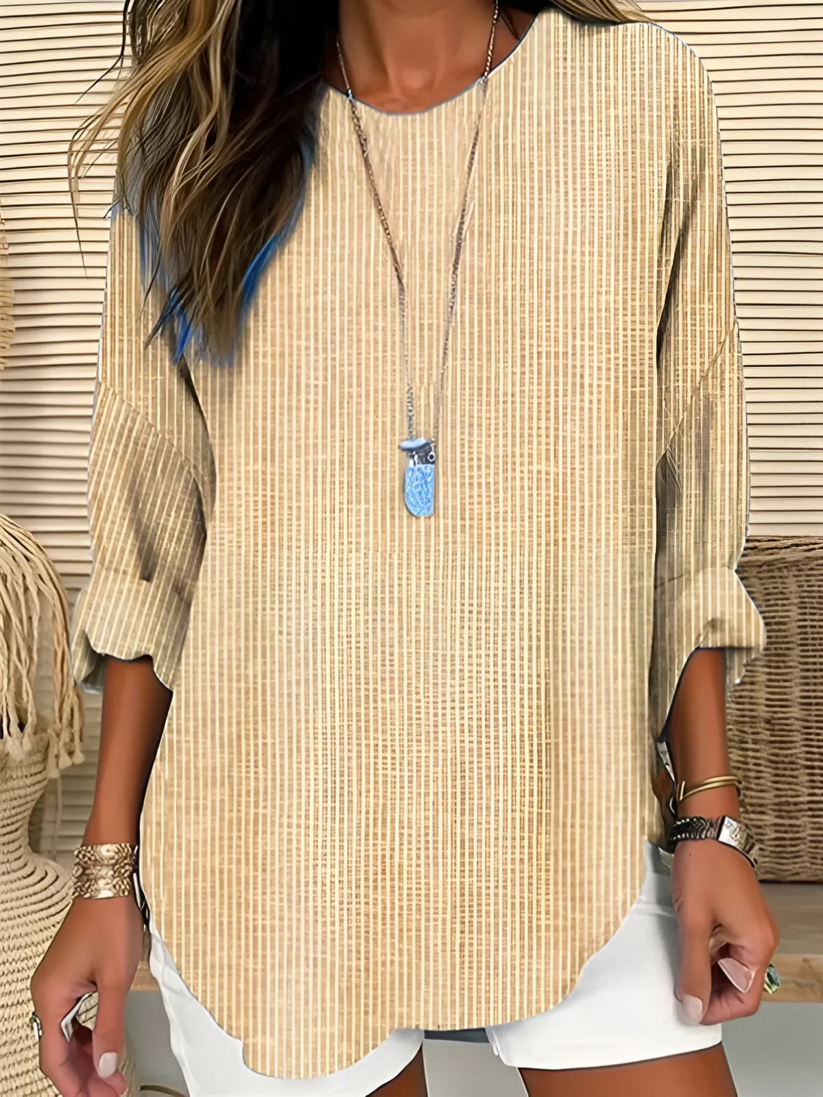 Olivia | Blusa a righe alla moda