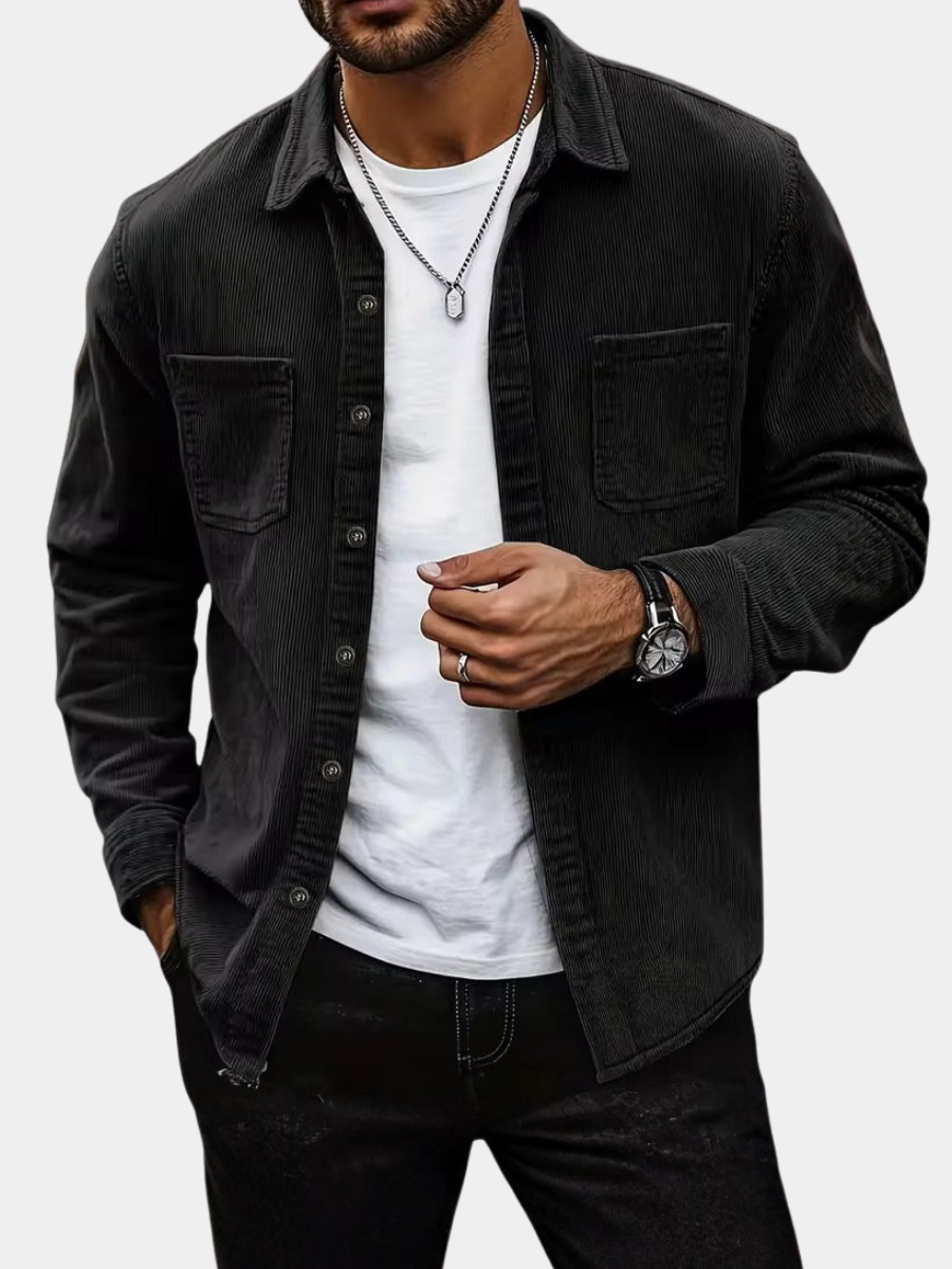 Lukas | Camicia in corduroy per uomini