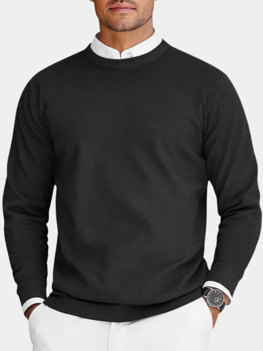 Emile | Maglione da Uomo Curato con Collo Rotondo