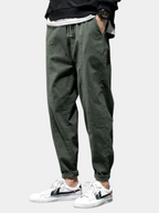 BERGLAUF | PANTALONI DA JOGGING UOMO CON GAMBA SFOGLIATA