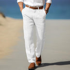 Luc | Pantaloni in Lino da Uomo