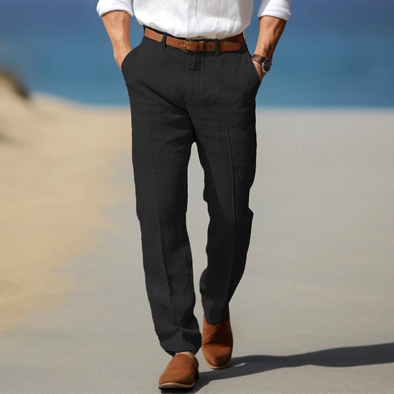 Luc | Pantaloni in Lino da Uomo