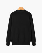 Arno | Maglione in Cotone con Mezza Zip