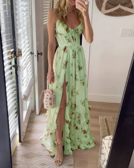 Margaux™ | Il Vestito Floreale Romantico