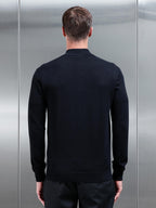 Laurent | Maglione Mezza Zip Elegante