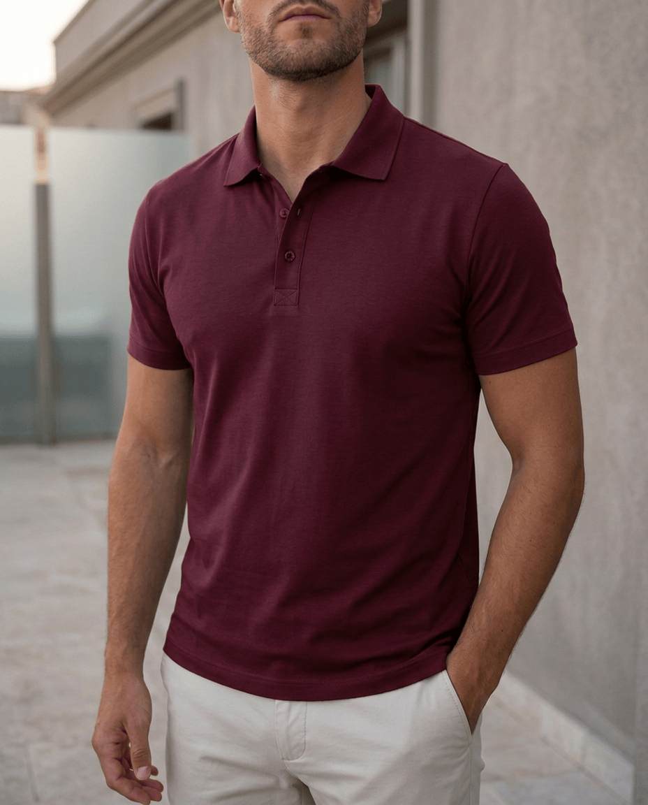 Bastian | Polo da uomo traspirante