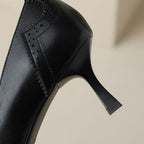 Célora Scarpe con Tacco in Pelle
