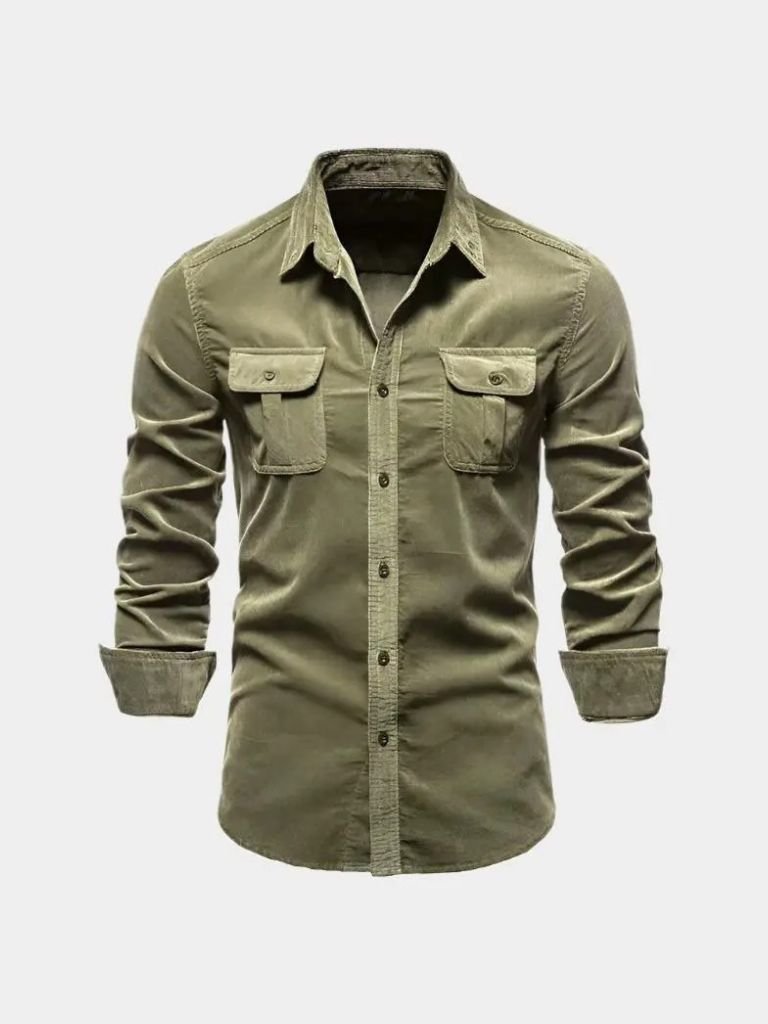 Matthijs | Camicia Casual in Velluto