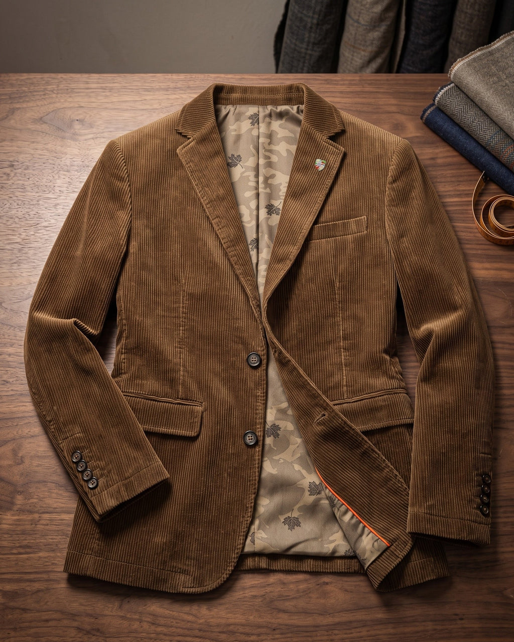Hugo | Blazer in Velluto a Coste Raffinato