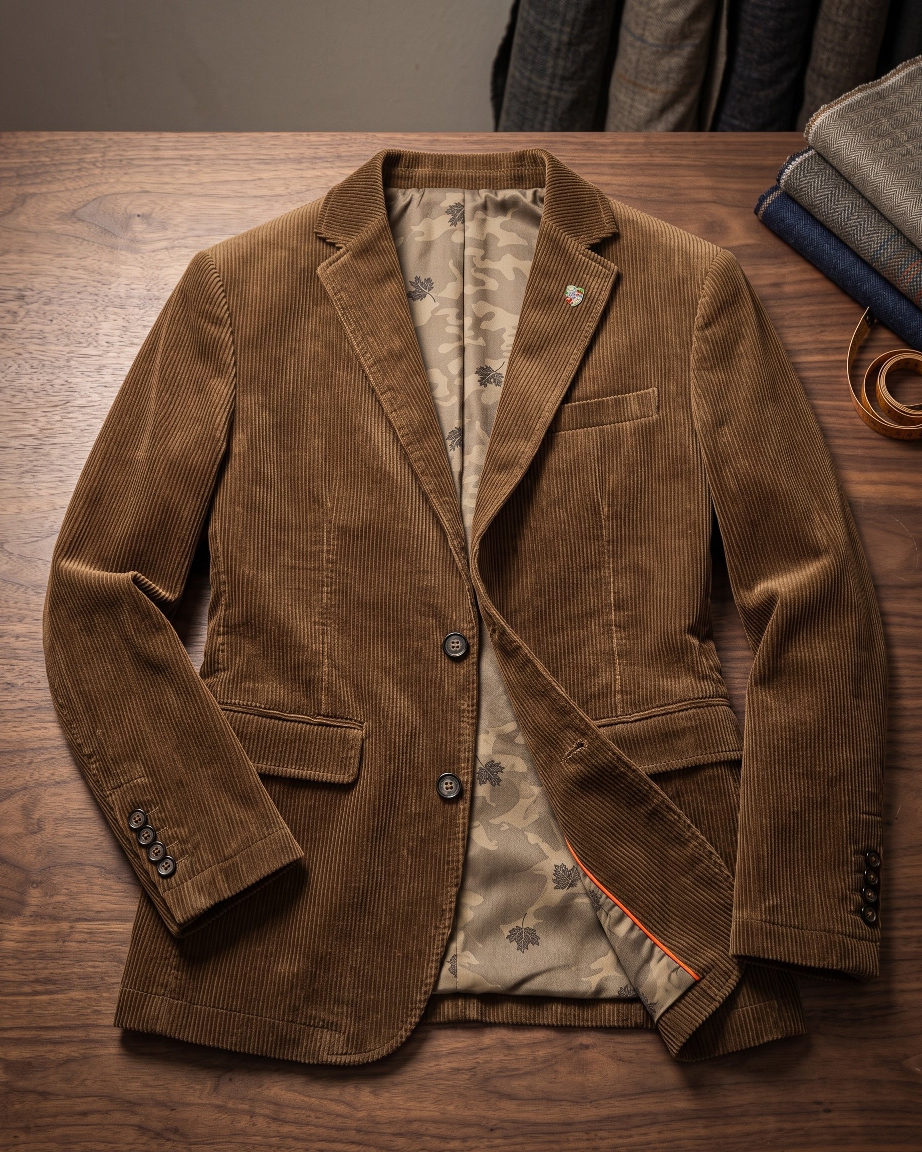 Hugo | Blazer in Velluto a Coste Raffinato