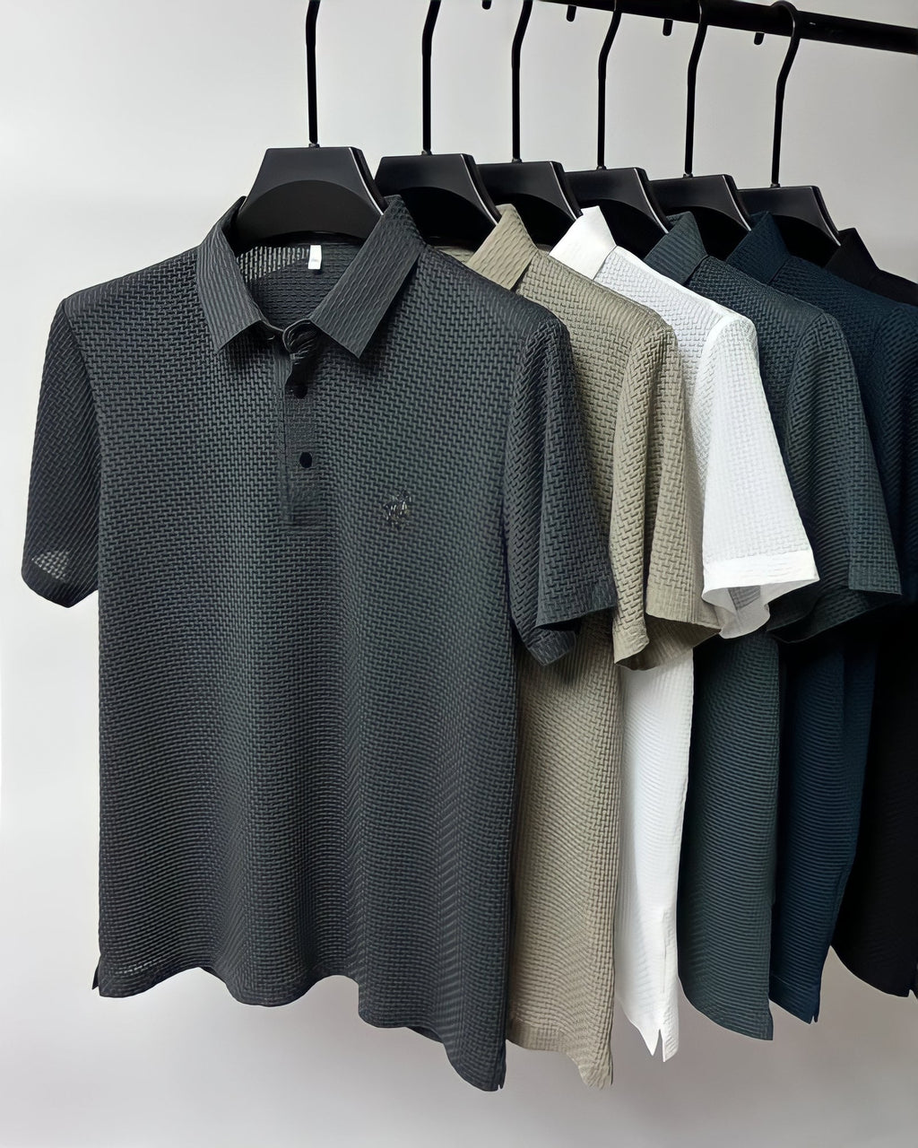 Daan | Polo Slim-Fit Strutturata