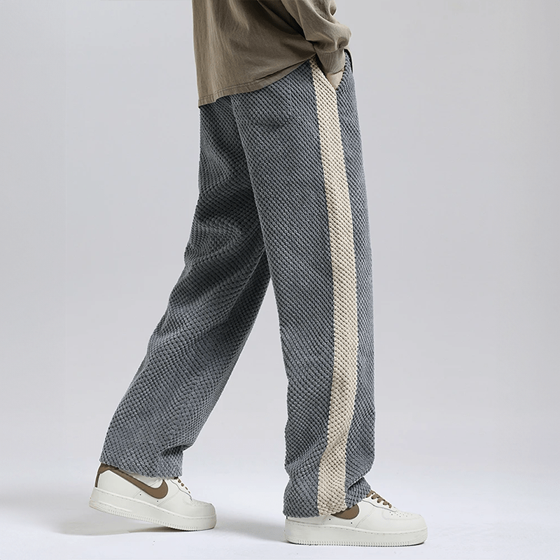 Caspar | Pantaloni da Jogging in Waffelcord