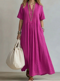 Manon | Abito plissettato fluido ed elegante