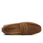 Loafers in suede casual