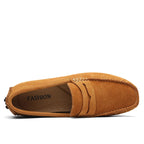 Loafers in suede casual