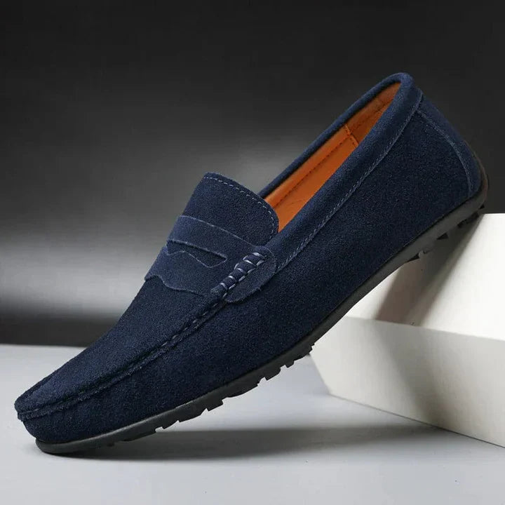 Lorenzo in suede Mocassini