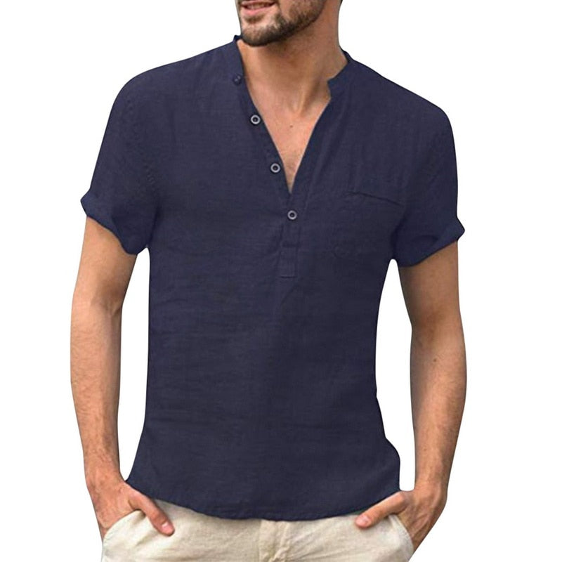 Zalecta | Camicia Casual in Lino