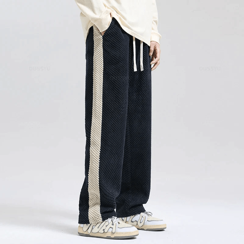 Caspar | Pantaloni da Jogging in Waffelcord