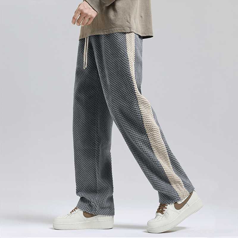 Caspar | Pantaloni da Jogging in Waffelcord