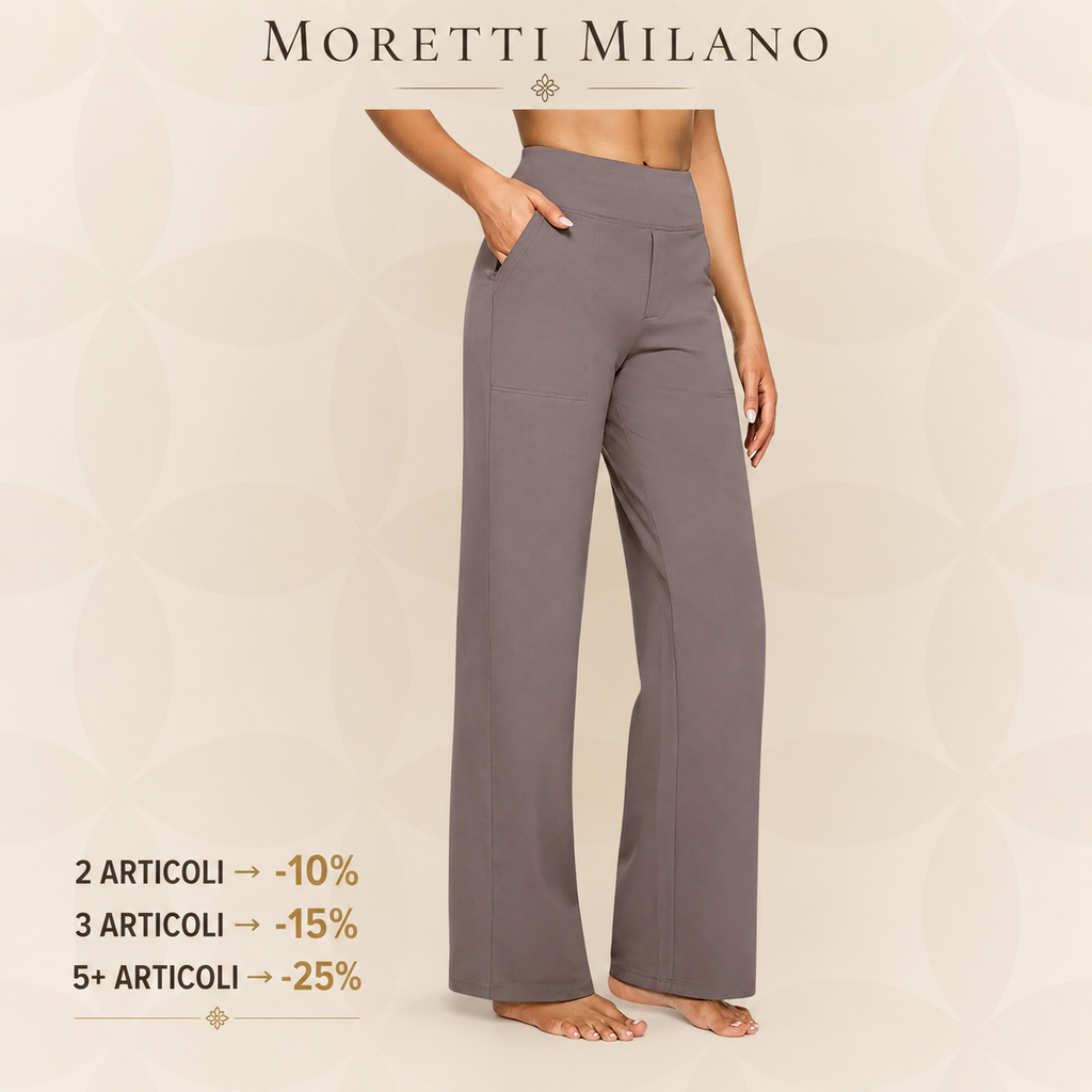 Moretti Milano | Sofia – Pantaloni Stretch Comodi