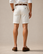 Moretti Milano | Marco™ | Pantaloncini Sartoriali Plissé da Uomo