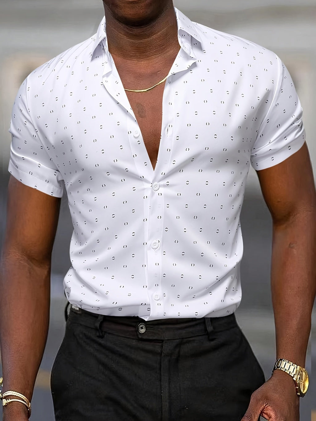GIULIO | CAMICIA ESTIVA CON STAMPA
