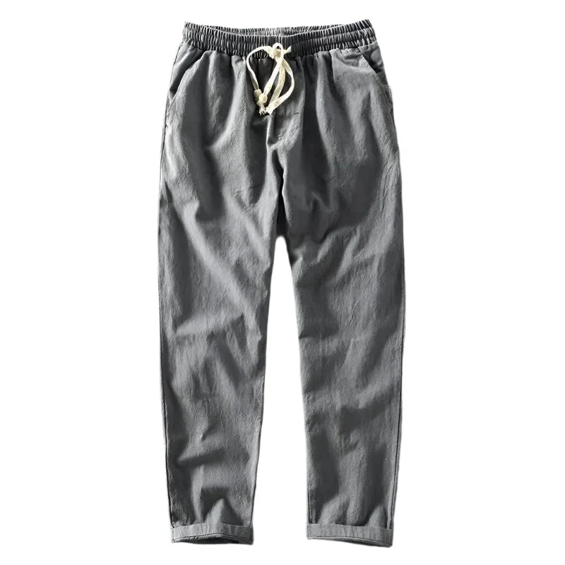 Zalecta | Pantaloni Leggeri in Lino