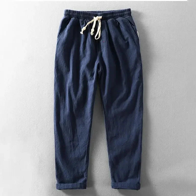 Zalecta | Pantaloni Leggeri in Lino
