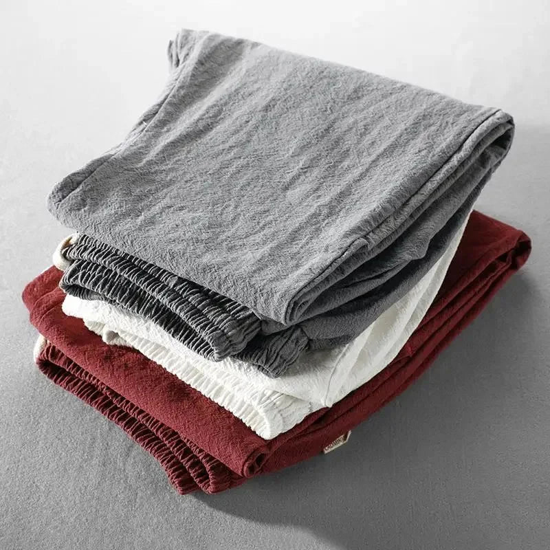 Zalecta | Pantaloni Leggeri in Lino