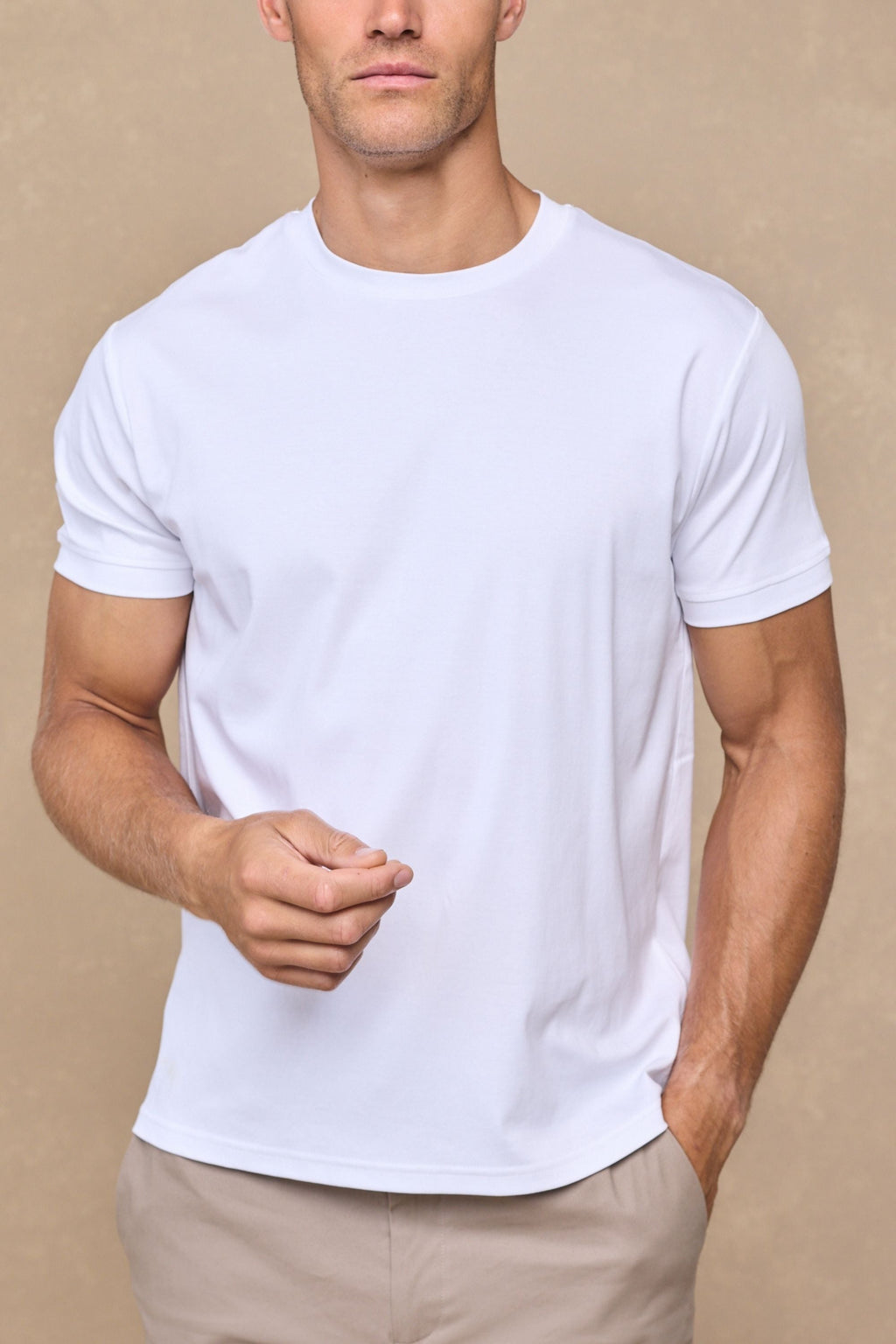 Adam | T-shirt di Lusso Centrate per Uomini