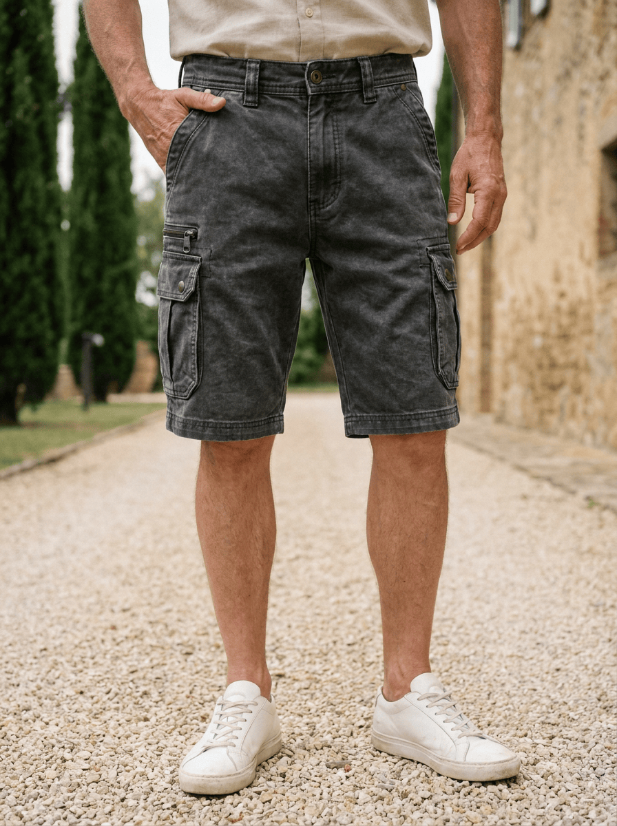 Elias | Pantaloni cargo in denim confortevoli