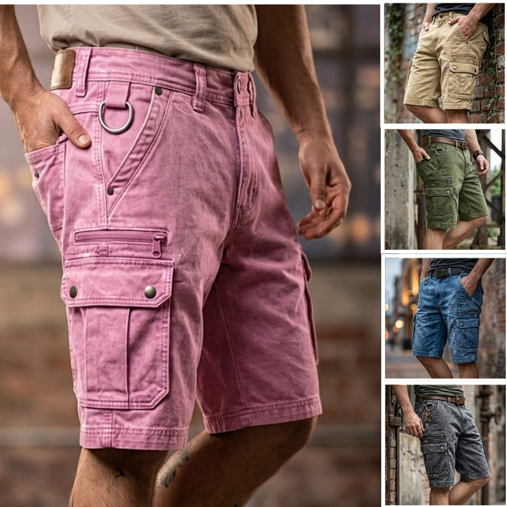 Elias | Pantaloni cargo in denim confortevoli