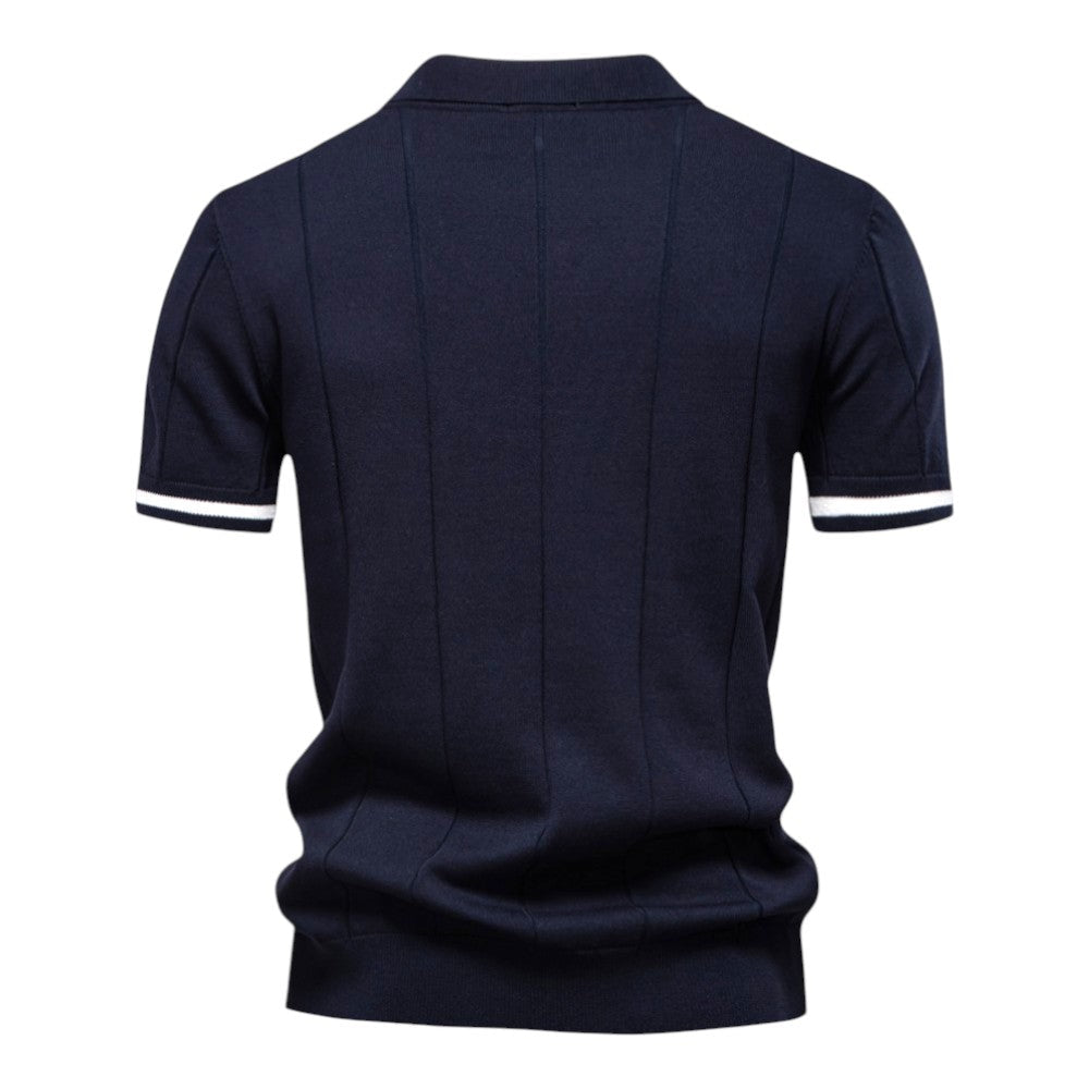Tobias | Polo Knit Verticale