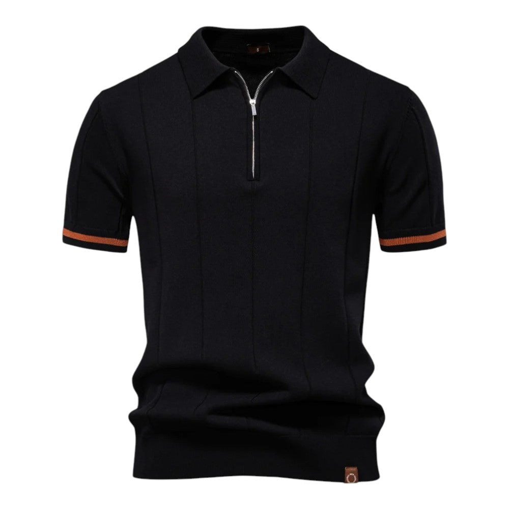 Tobias | Polo Knit Verticale