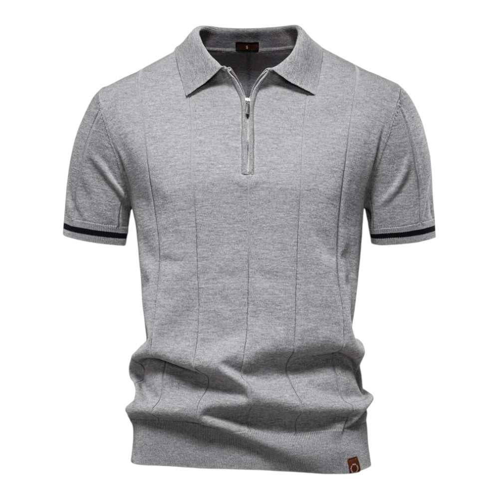 Tobias | Polo Knit Verticale